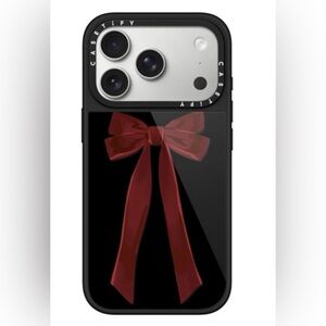 Casetify Crimson Ribbon /Bow Glaze Case MagSafe Compatible
iPhone 17 Pro Max